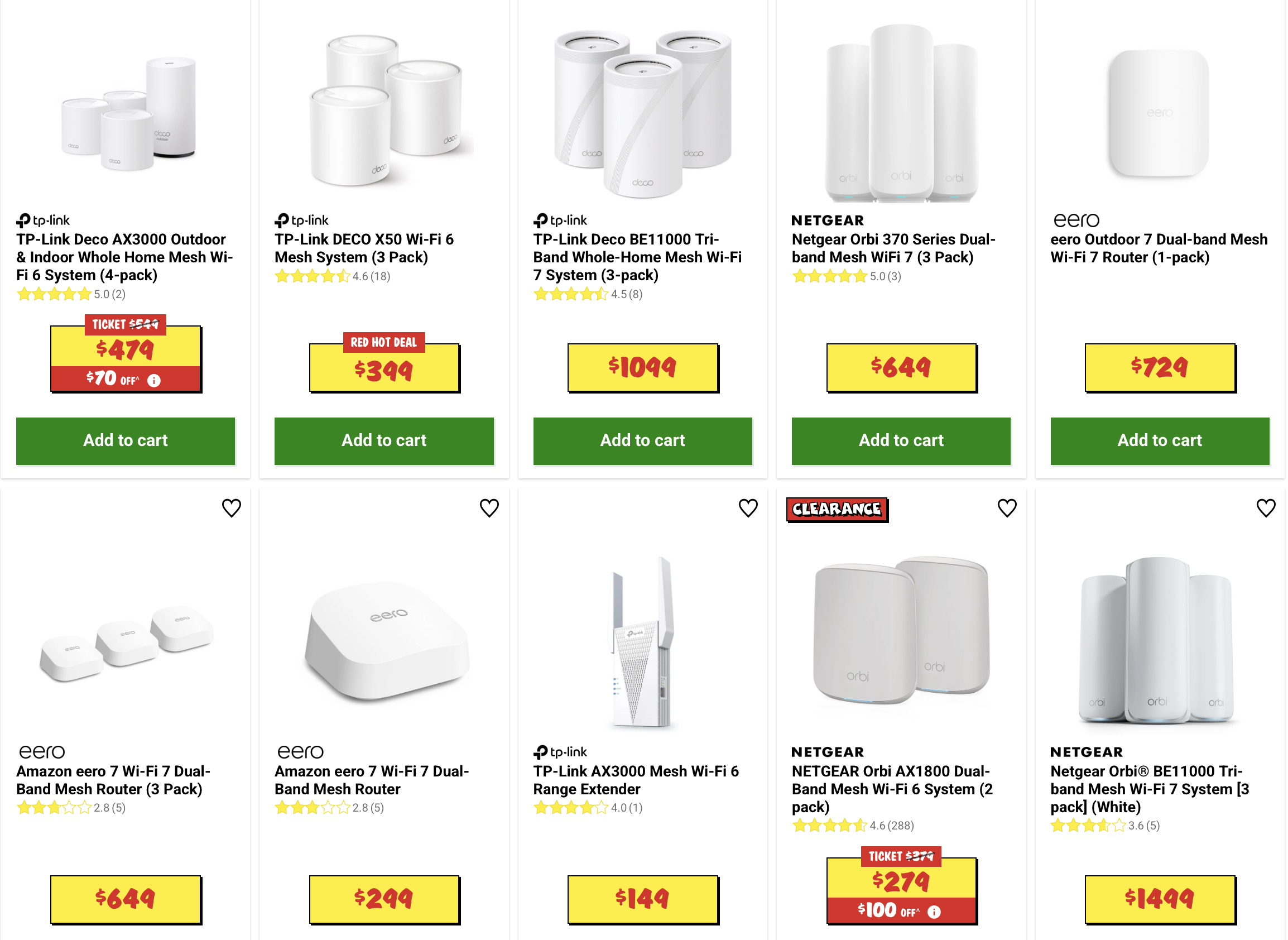 Examples of mesh routers